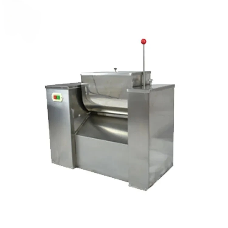 

Stainless Steel Food Trough Mixer Wet Mixing Spice Seasoning Powder Flour Groove Type Mixer Machine