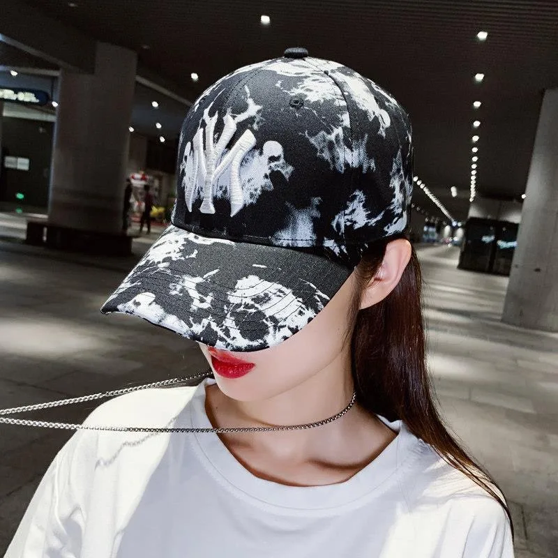 New Street Hip Hop Letter Graffiti Men Women Baseball Hats Cotton Cool Comfortable Kpop West Coast Style Soft Fashion Sport Caps