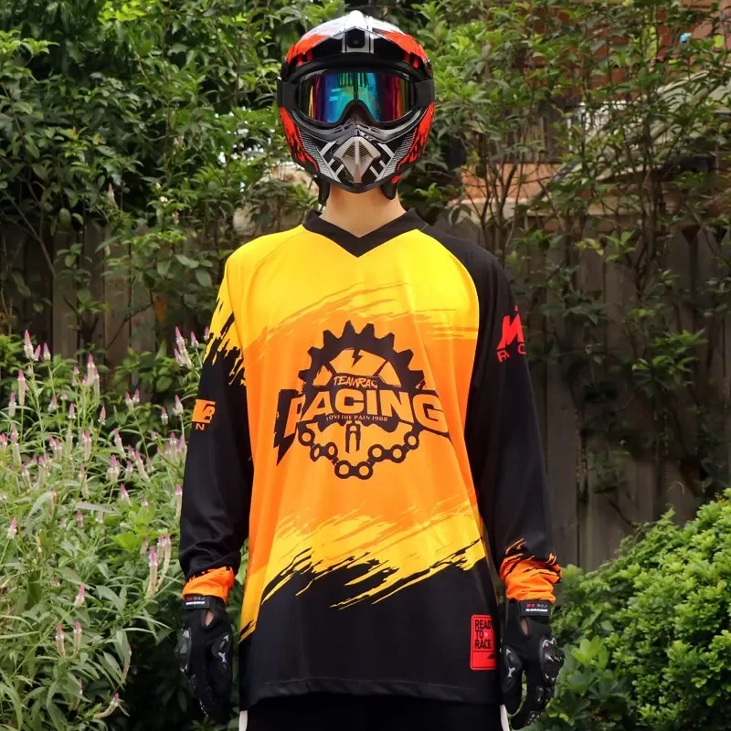 MTB Explosions mountain bike team Pro Cycling Jersey Off road Racing downhill Fitness training long sleeves