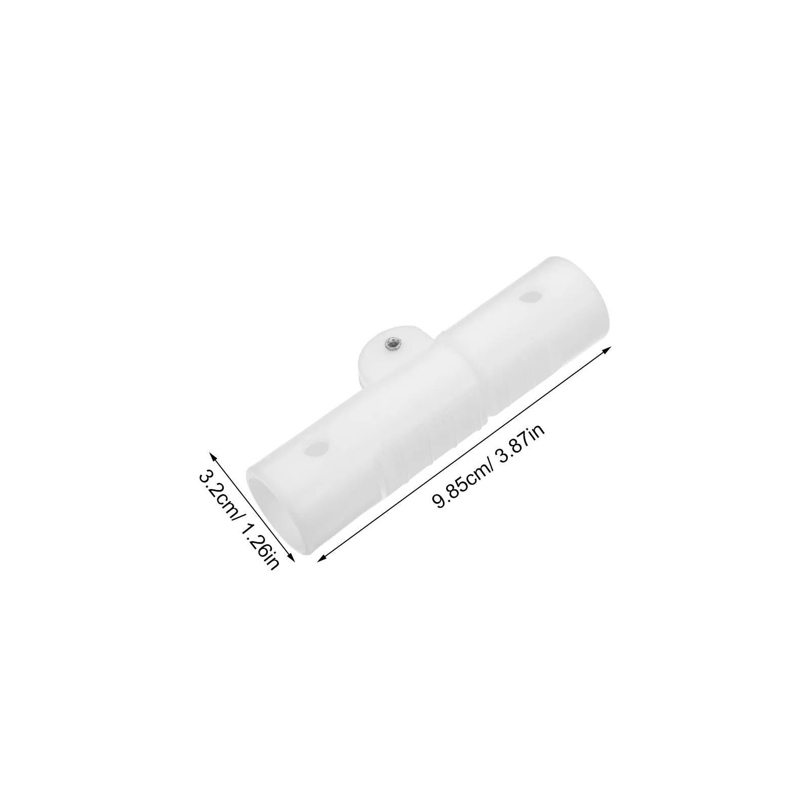 10Pcs Folding Bathtub Joints Plastic Bathtub Bracket Elbow Adapter Stable Space-Saving Collapsible Tub Frame Connector Quick