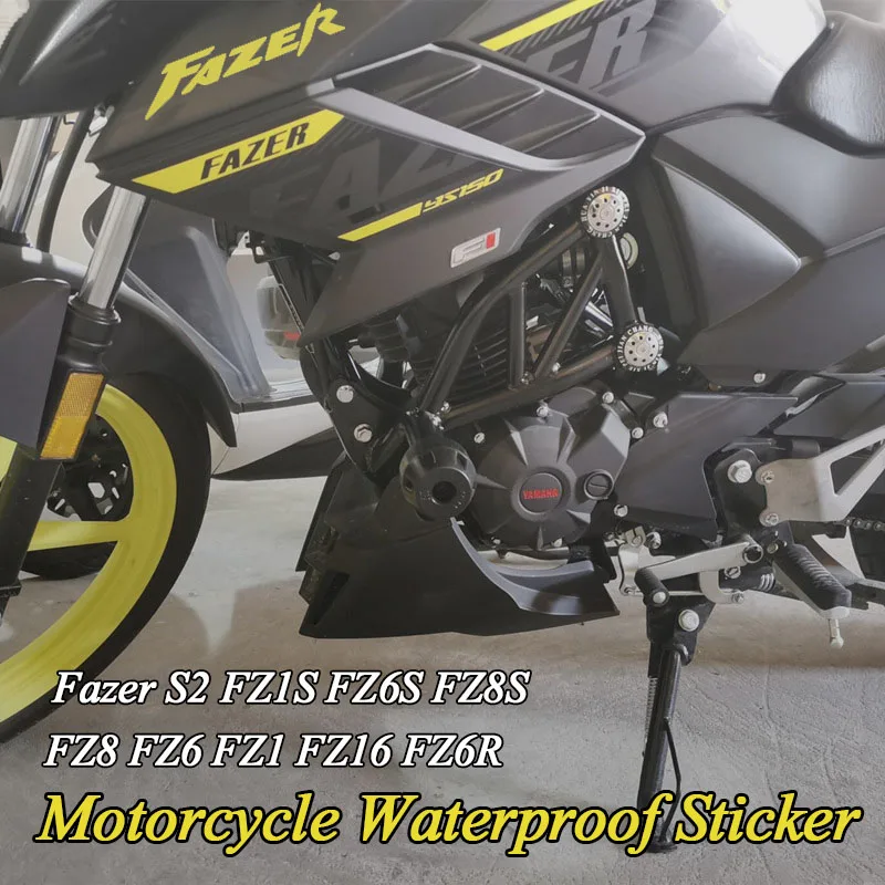 Motorcycle Sticker Waterproof Decal FZ1 Fazer For Yamaha FZ8 FZ6 Fazer S2 FZ1S FZ6S FZ8S Accessories 2004-2015 2012 2013 2014 view 4