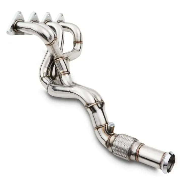 ระบบไอเสียท่อไอเสียรถยนต์ Renault Clio MK3 Carrera ท่อไอเสียส่วนหัว catalytic converter ดัดแปลง