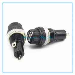 10 pz Fusibili per Automobili Tubo di Assicurazione Seggiolino Montaggio A Pannello Fuse Holder 12mm HRC Fuse Holder BLX-1 5X20