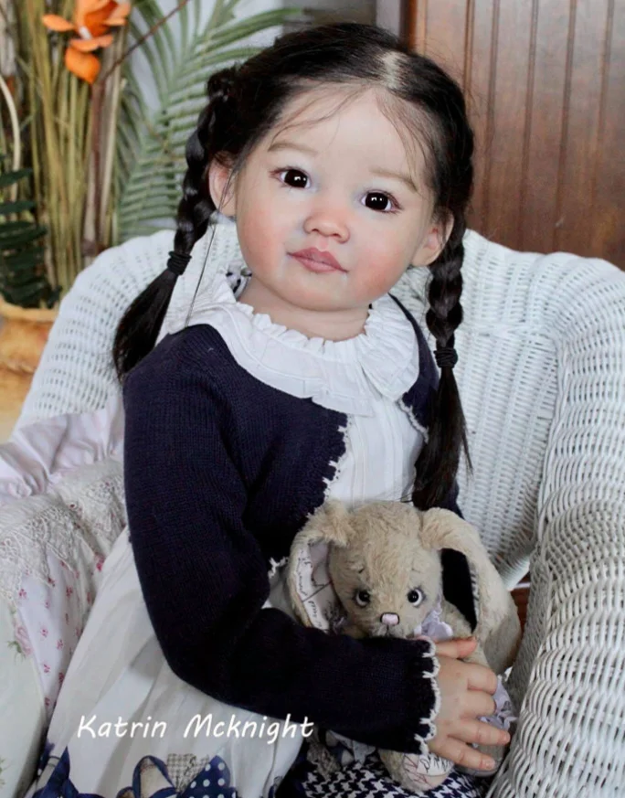 

SINO-BB 29-дюймовая ограниченная поставка Leonie, очаровательная кукла реборн для девочек, реальные фотографии