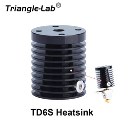 Trianglelab® TCHC TD6S Heatsink Compatible with TCHC TD6S Hotend TUN Nozzle Thin-wall Bi-Metal Heatbreak 3D Printer