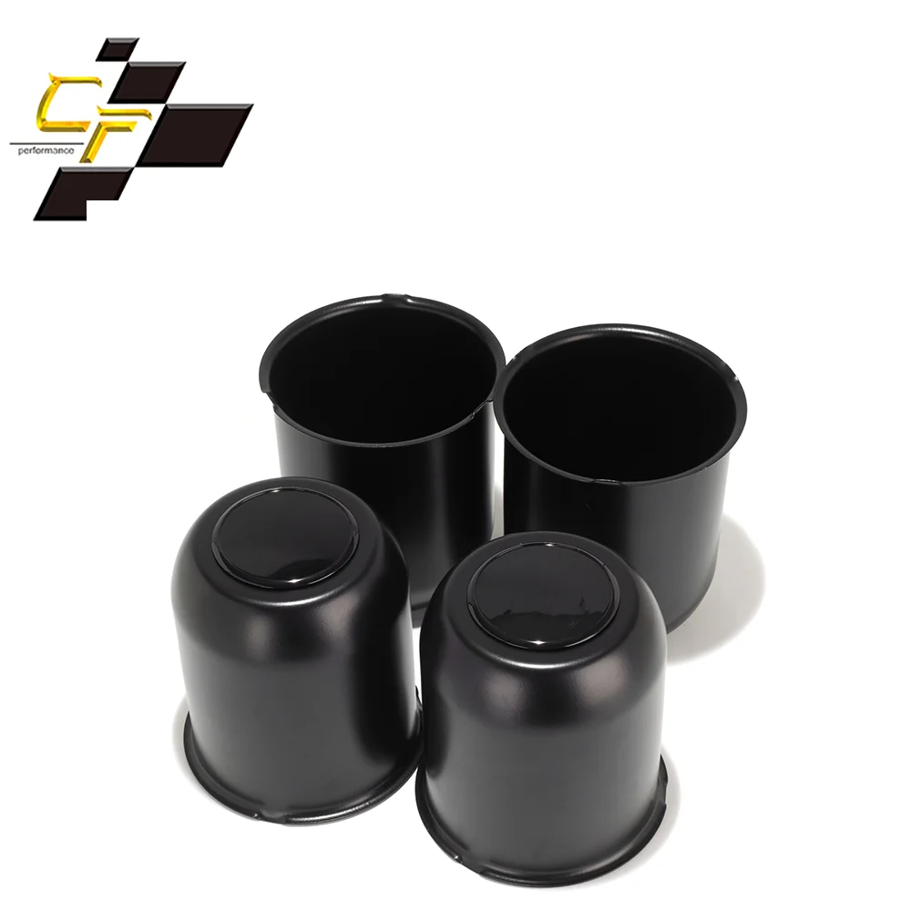

CFPerformance 2pcs/4pcs 95mm Carbon Trailer Wheel Center Caps 3.74 in Push Through Wheel Center Caps For Truck SUV RV Wheel Rim