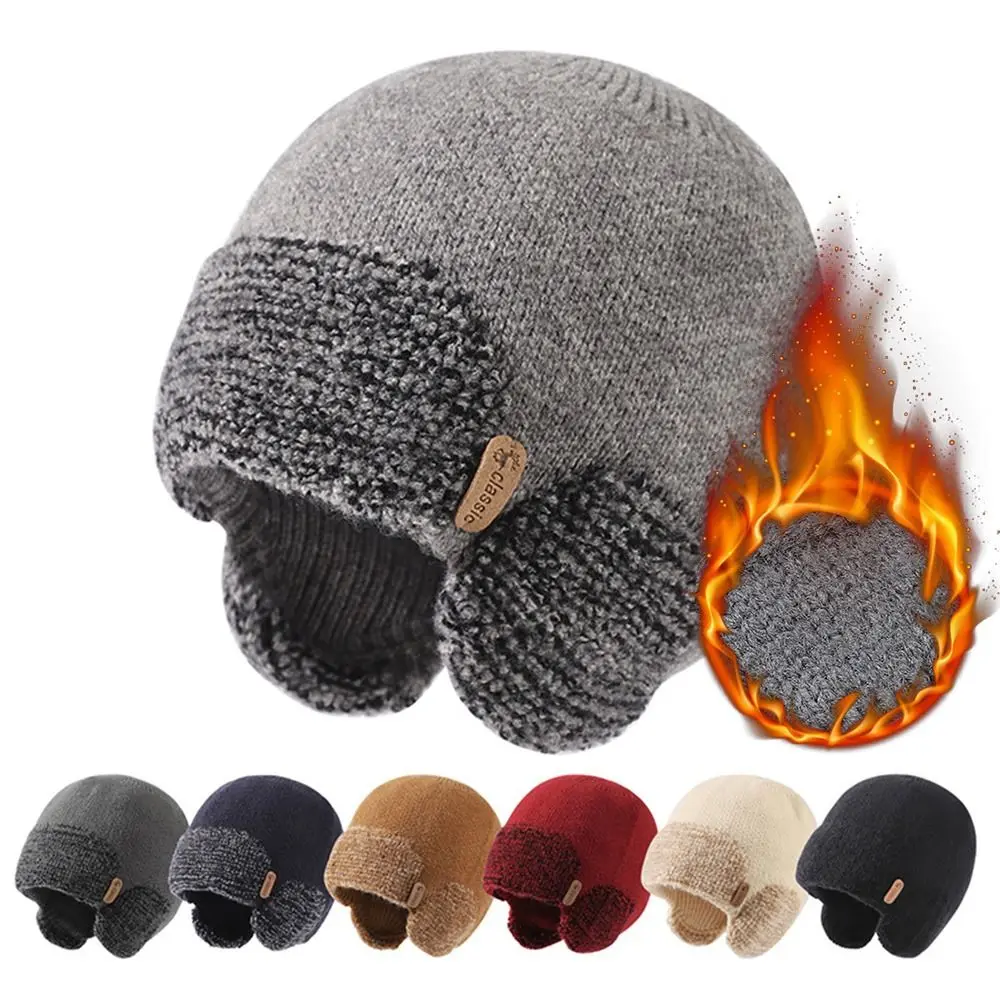 

Мужская и женская с наушниками, ветрозащитная крышка для ушей, защитная шапка для ушей, вязаная шапка, наушники, шапка