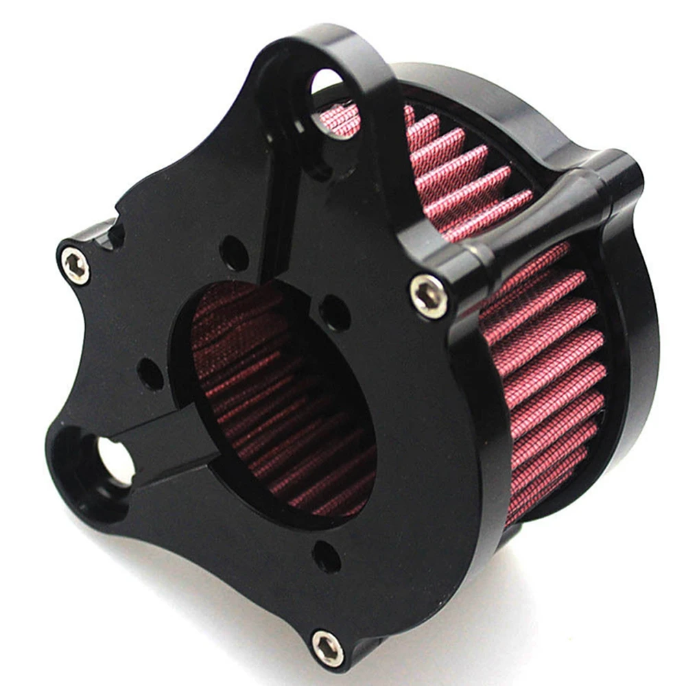 دراجة نارية الهواء منظف المرشّح مدخل نظام الفلتر عدة ل هارلي سبورتستر XL883 XL1200C 48 72 ثمانية وأربعين وسبعين 91-2022 #5