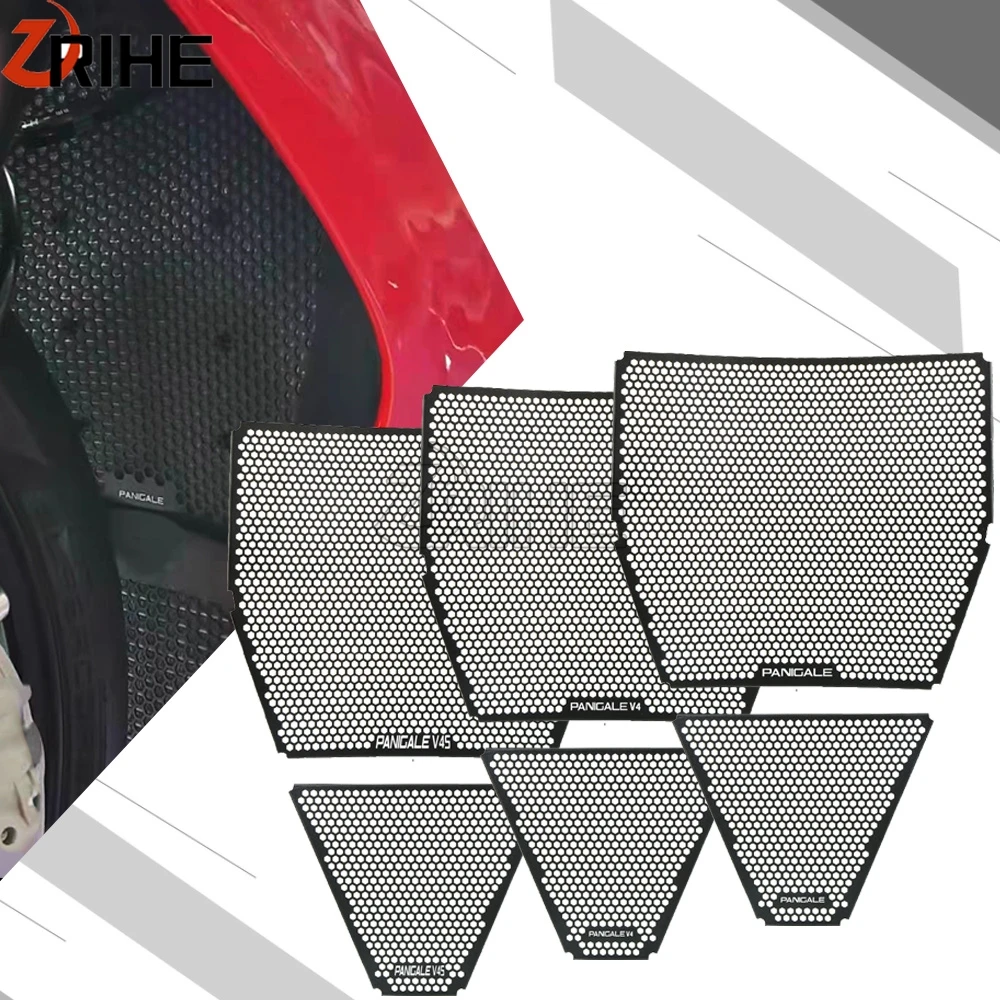 

For Ducati Panigale V4 S V4s PANIGALEV4 2018 2019-2025 CNC Aluminum Radiator Grill Protector Guard Cover Protection Motorcycle