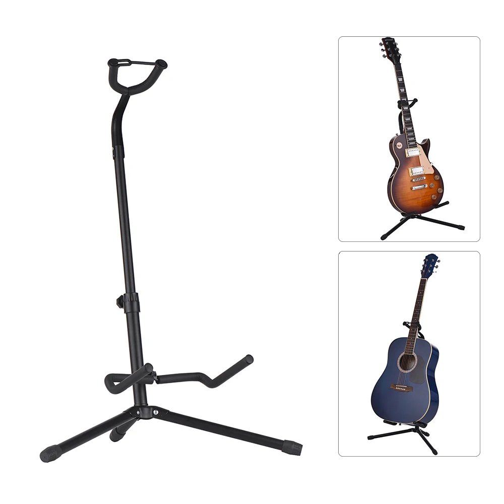 Guitar Floor Stand Metal Guitarra stand Musical Instrument Tripod Holder for Acoustic Electric Guitar Bass Guitar Accessories