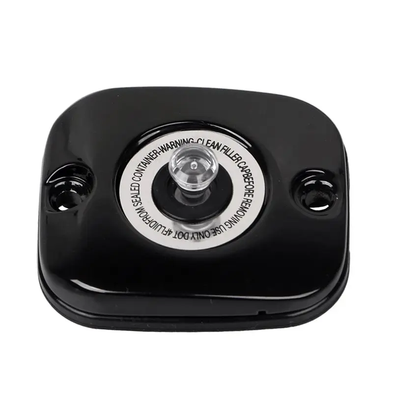 Front Brake Clutch Master Cylinder Cover For Street Electra Glide Softail Dyna Touring Motorcycle With Bolts Included - Image 5