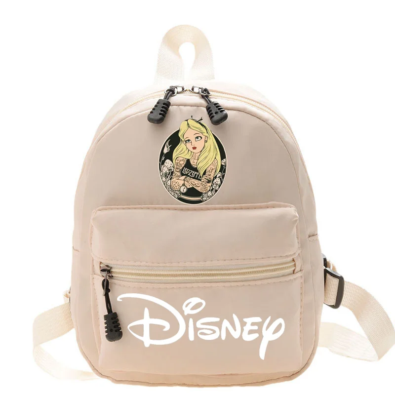 Disney neve branca estilo universitário mochila nova moda tendência mochilas conveniente deslocamento bonito saco adolescente meninas mochila