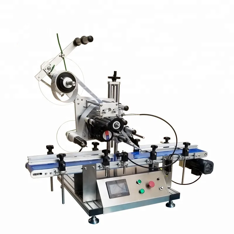 Aplicador De Etiqueta De Superfície Automática, máquina De Rotulagem De Garrafa Quadrada Plana, preço Barato, fornecimento De Fábrica