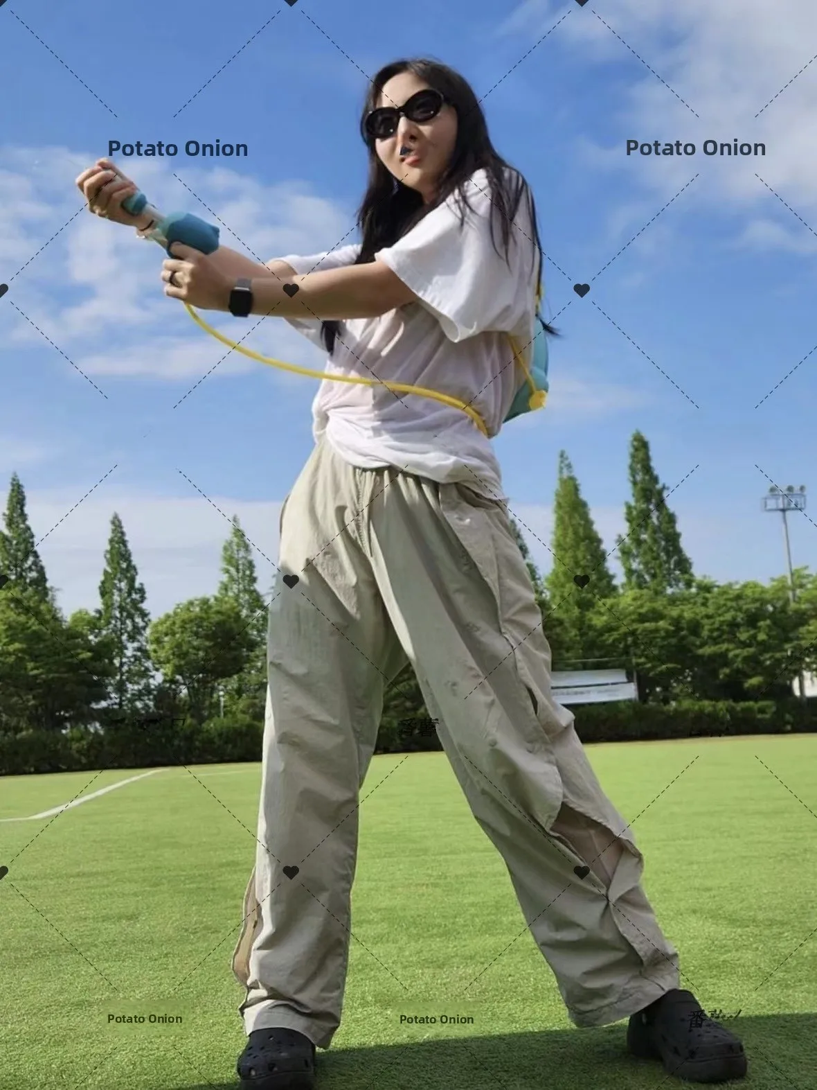Waterproof Hiking Trousers Outdoor Breathable Sports Polyester Fabric Ultra-light Trousers for Men And Women Travel Outdoor