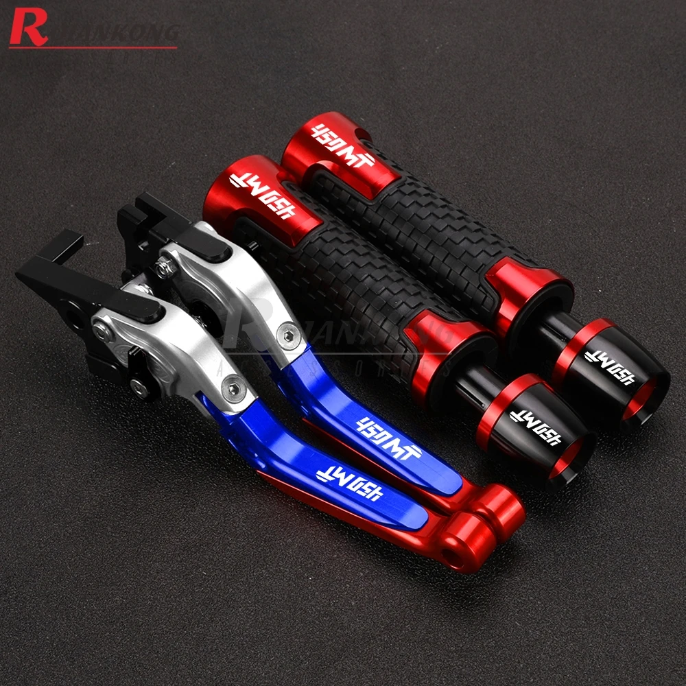 Aluminum Brake Clutch Levers Sets For CFMOTO 450MT 450 MT 450-MT Mt450 2024 2025 Motorcycle Brake Lever Adjustable Folding Lever