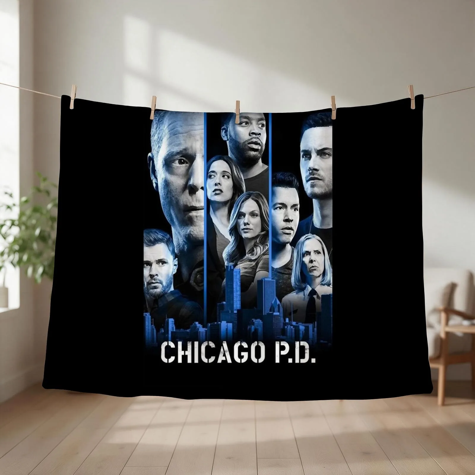 Black Graphic Chicago Med.Thank You For The Memories Signatures Throw Blanket Decorative Beds Tourist Hairys Single Blankets