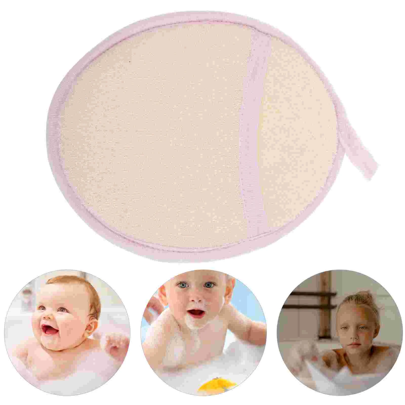 Sponge Bath Wipe Body Wipes Baby Clothes Wash Muslin Cloths for Babies Towels Bamboo Fiber Hooded Toddler Face Washing