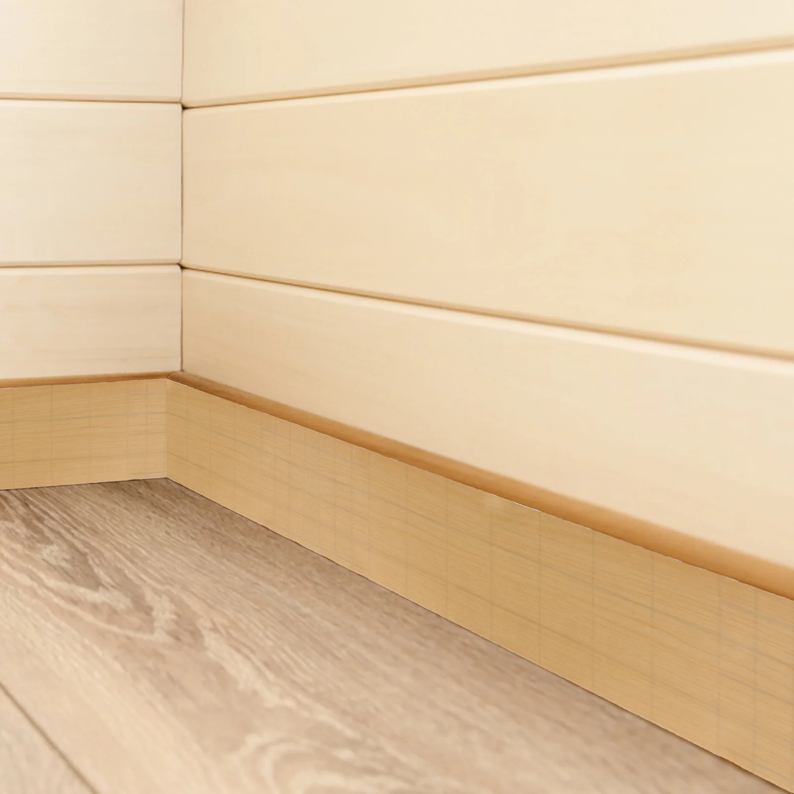 

5M Wall Decorative Skirting Board Covers Flexible PVC Baseboard for Floor Edge Protection Easy DIY