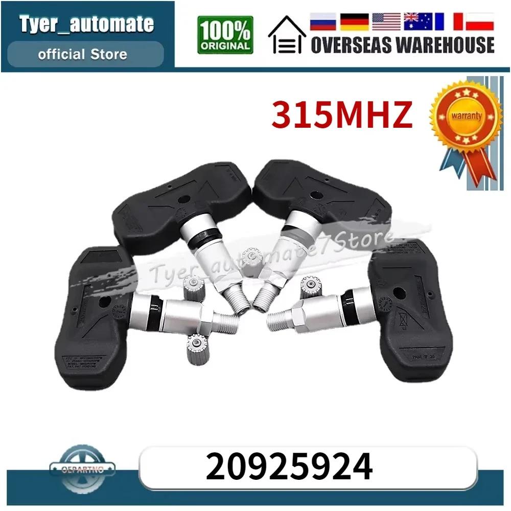 

Датчик давления в шинах 20925924 315 МГц для BUICK ALLURE CADILLAC CTS CHEVROLET HHR GMC YUKON PONTIAC G5 SATURN SKY SUZUKI XL-7