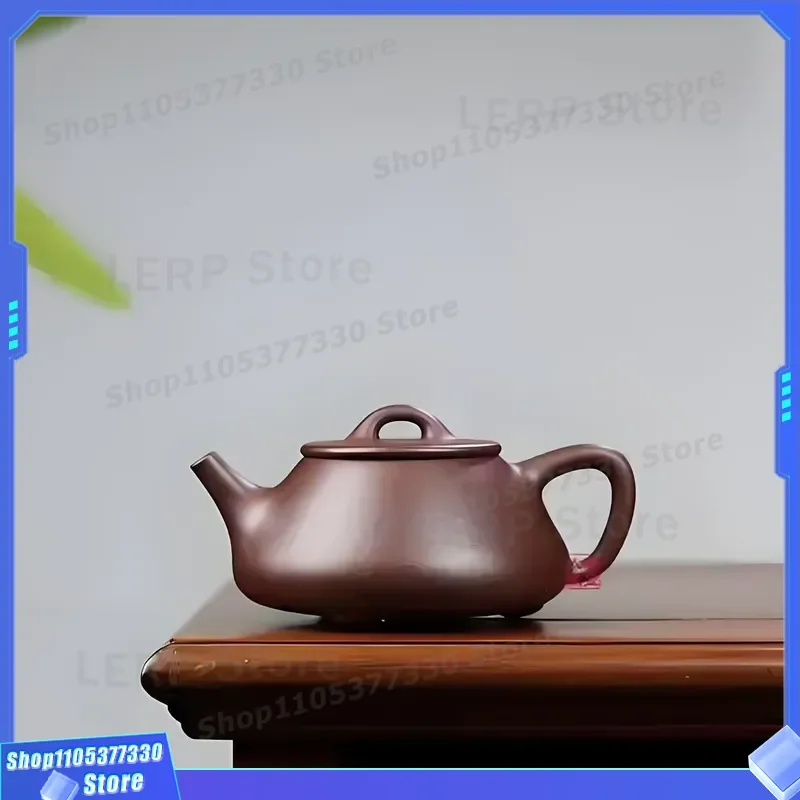 Classic Retro Purple Sand Teapot Luxury Chinese Cultural Heritage Elegant Design Durable Eco-friendly Tea Set Art Gifts for