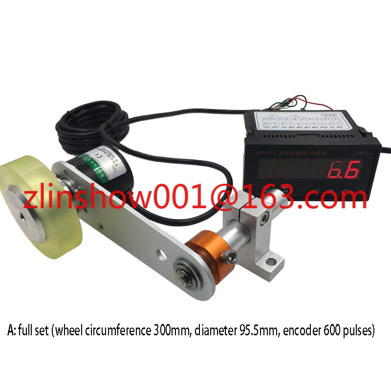 High-precision Plus and Minus Counter Meter Counter with Encoder + Meter Wheel + Bracket