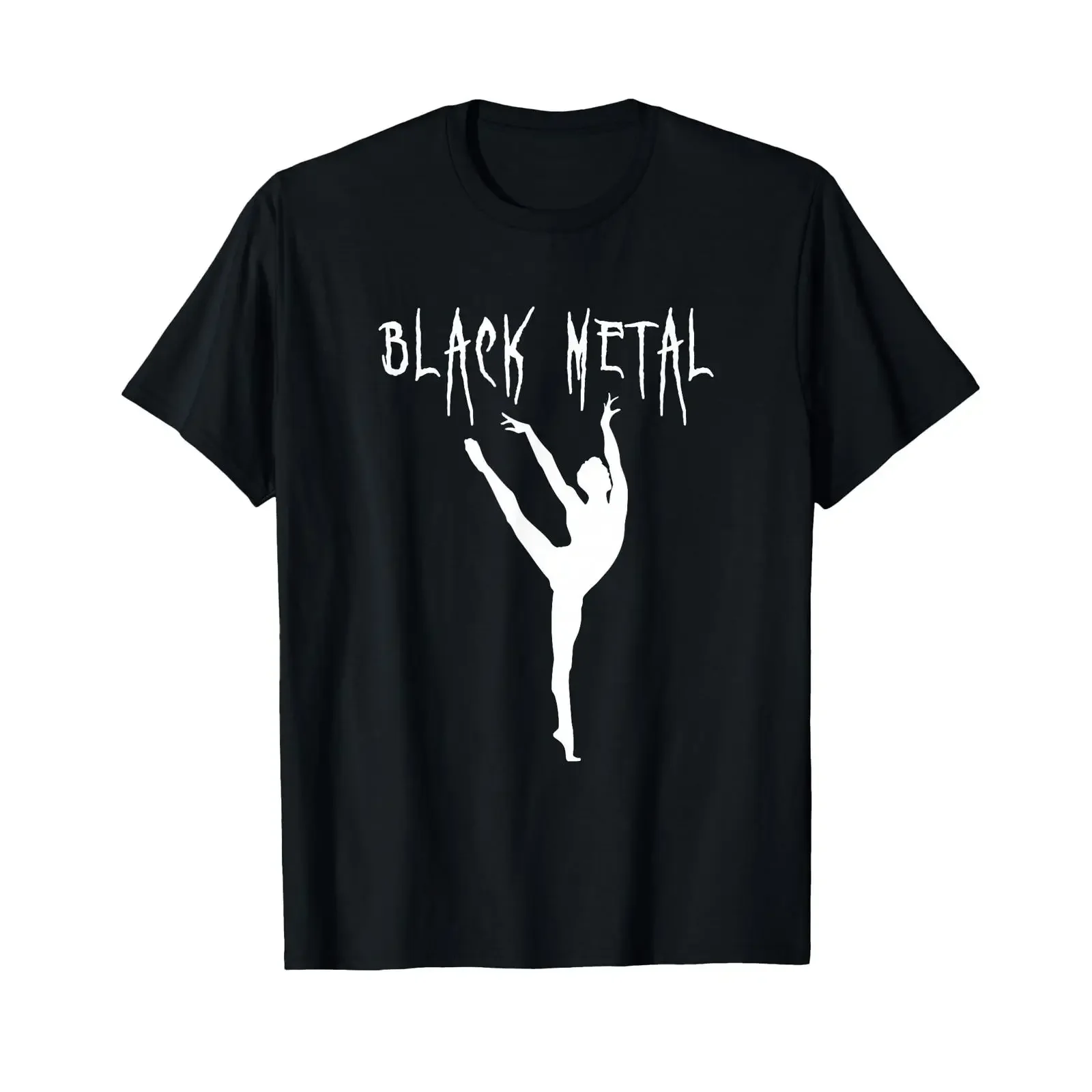 T Shirt Metal Ballett Dancer Funny Ironie Sarcasm Black vintage Washed designer clothes Slightly Versatile streetwear Stylish