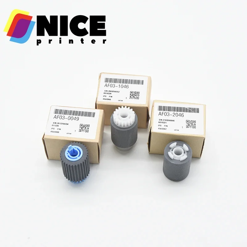 1SET AF031046 AF032046 AF030049 Bypass Feed Separation Pickup Roller for RICOH 2035 2045 3035 3045 C3001 C3002 C3500 C3501 C3502