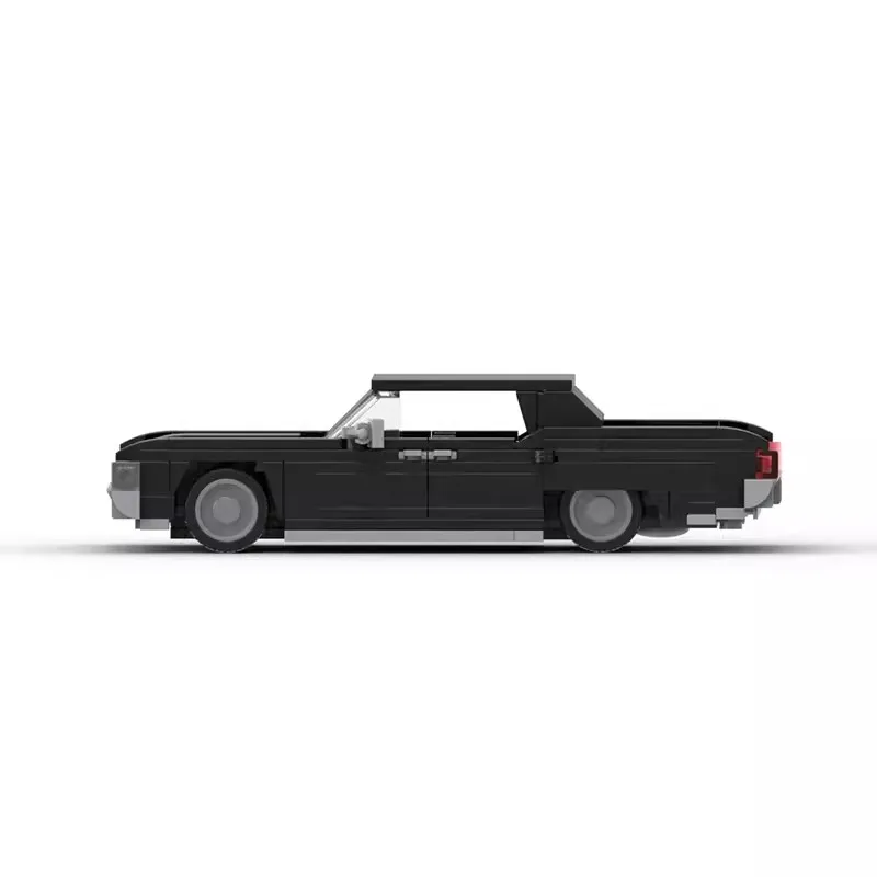 Bricklink MOC Technical Car 1965 Lincoln Continental from The Matrix Speed Champions Vehicles Sets Building Blocks Kid Toys Gift