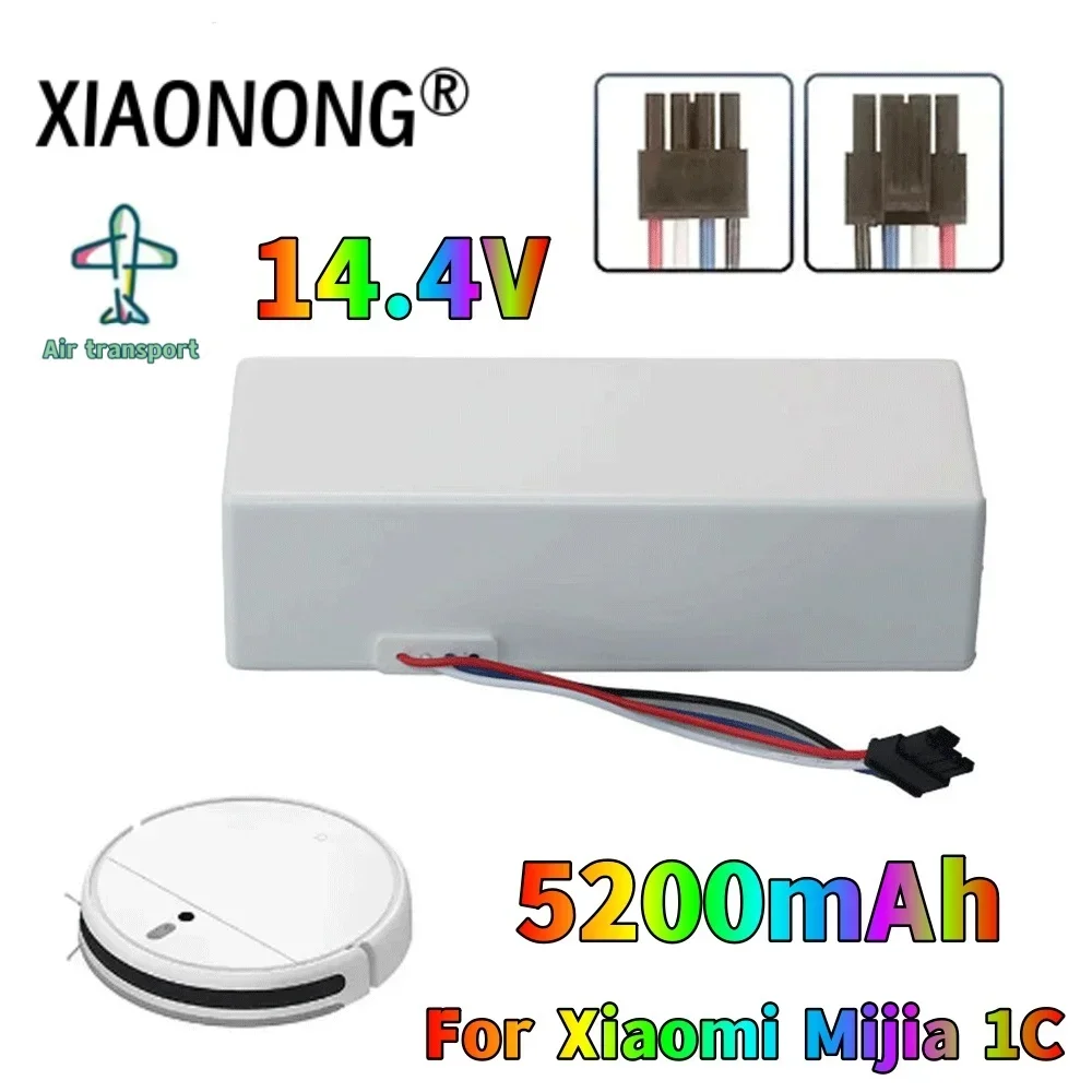 

For Xiaomi Robot Battery 14.4V 1C STYTJ01ZHM Mijia Mi Vacuum Cleaner Sweeping Mopping Robot Replacement Battery G1