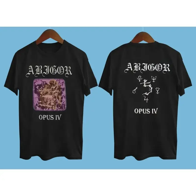 Abigor Opus IV 2 side  Black All Size T Shirt VC962