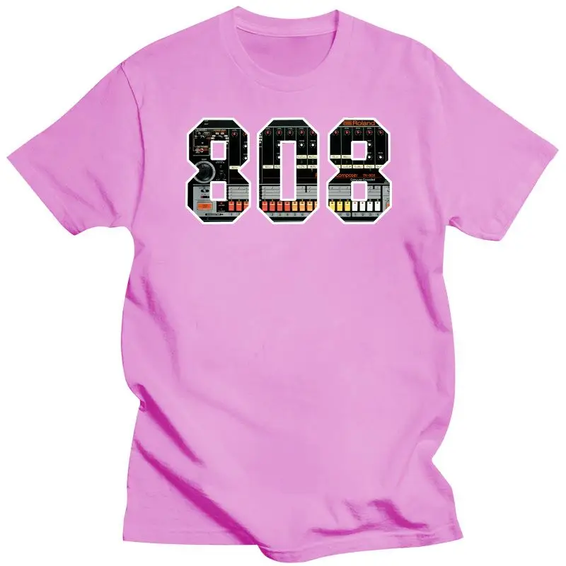 2022 T Shirt ROLAND TR808 BLACK T-Shirt DRUM ACID BASSLINE SYNTH AKAI TECHNICS VESTAX
