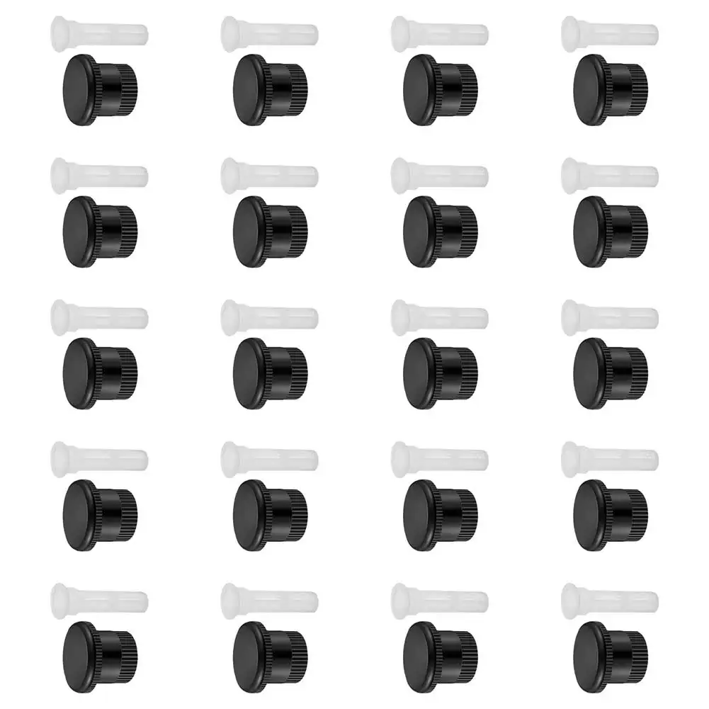 10/20 Set Spray Shut Off Nozzle For Hunter Pro Sprinkler Black Plastic Spray Shut-Off Nozzle Garden Watering Equipment