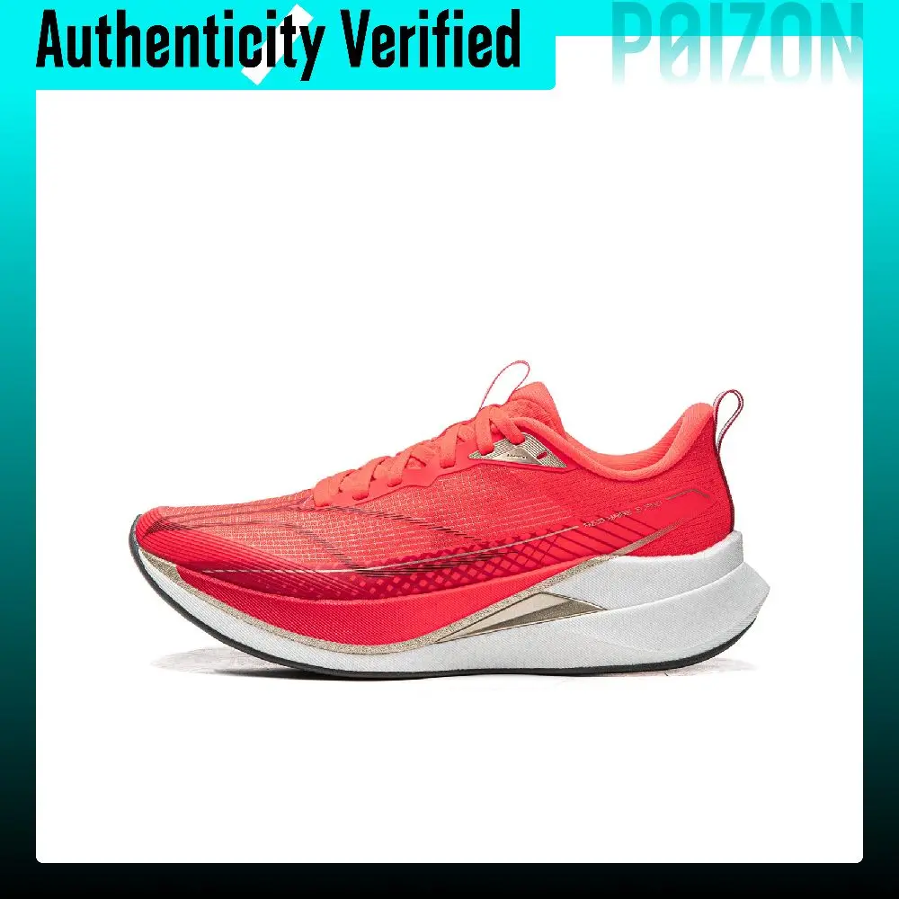 Li Ning Red Hare 9 PRO Running Shoes Women's Low Top Red ARPW002-34