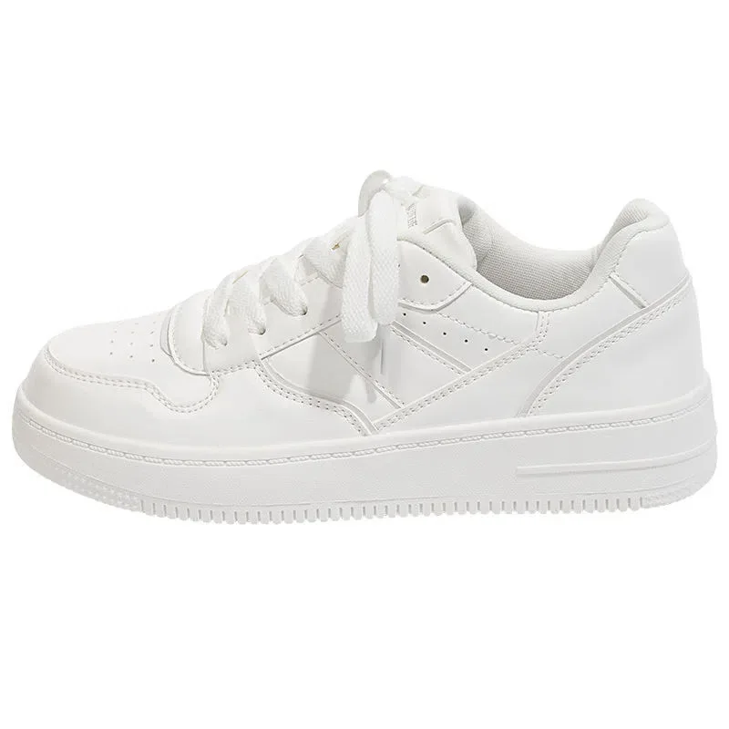 New 2024 Woman Tennis Sneakers Fashion Comfort  Sports Board Shoes Casual Academy Style Little White Shoes Female Spring autumn