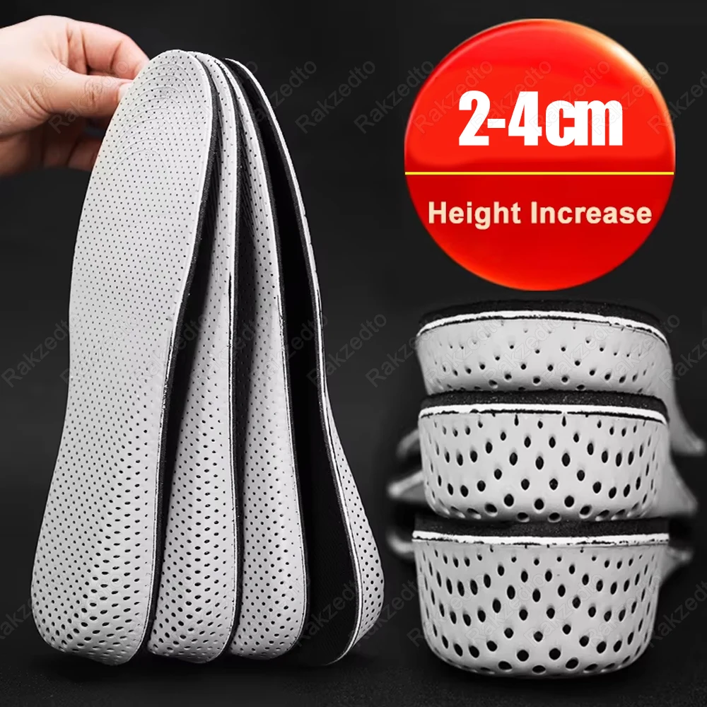 

EVA Height Increase Insole Man Woman Invisible Heel Lift Inserts Taller Shoe Insoles Memory Foam Heightening Half/Full Shoe Pad
