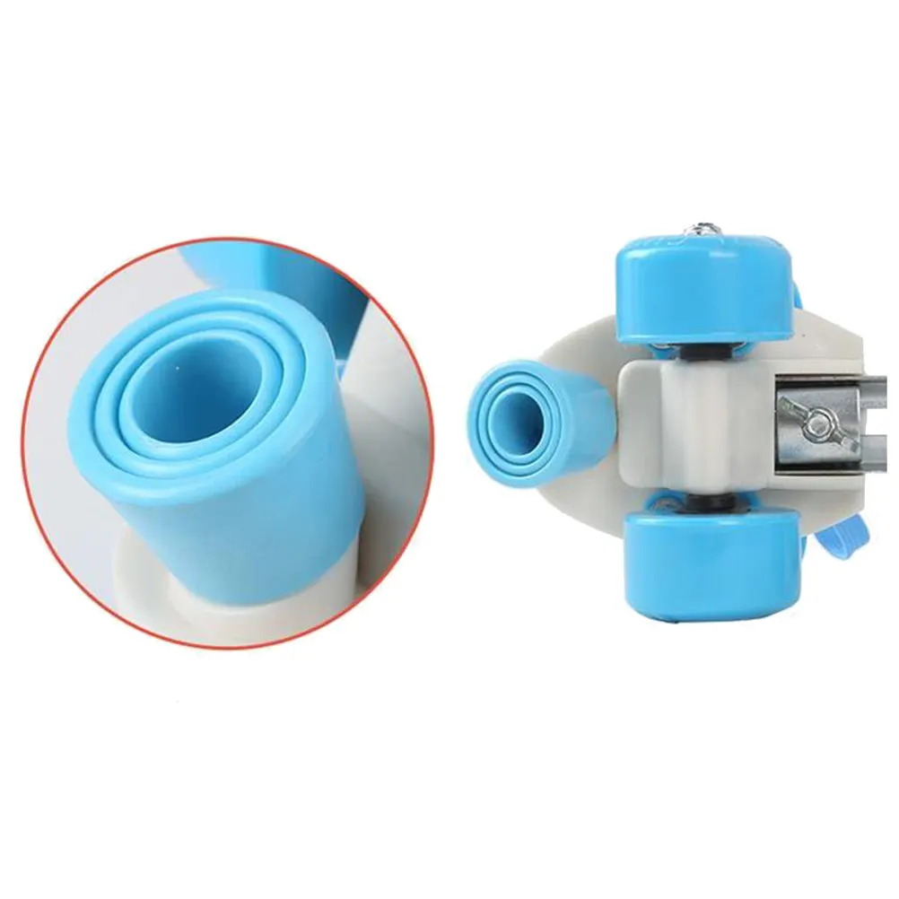 

Children Double Row Four Wheels Skate Shoes Adjustable Strap Size 25-32 Protective Kids Skates Roller Shoes Gift Blue