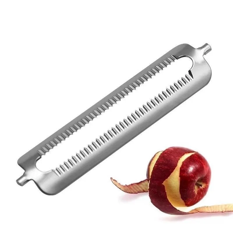 10Pcs Stainless Steel Peeler Blades Replacement Double Asparagus Peeler Multifunctional Peeling Tools Kitchen Supplies【Homeclub】