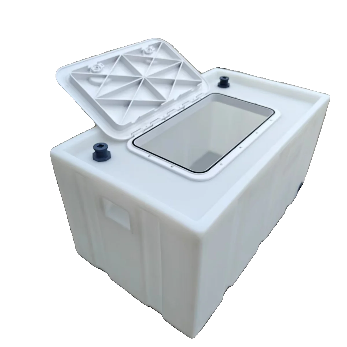 

Trunk of trolley 100L130L horizontal clamshell fish box 180L live fish transportation modified anti-spill water tank