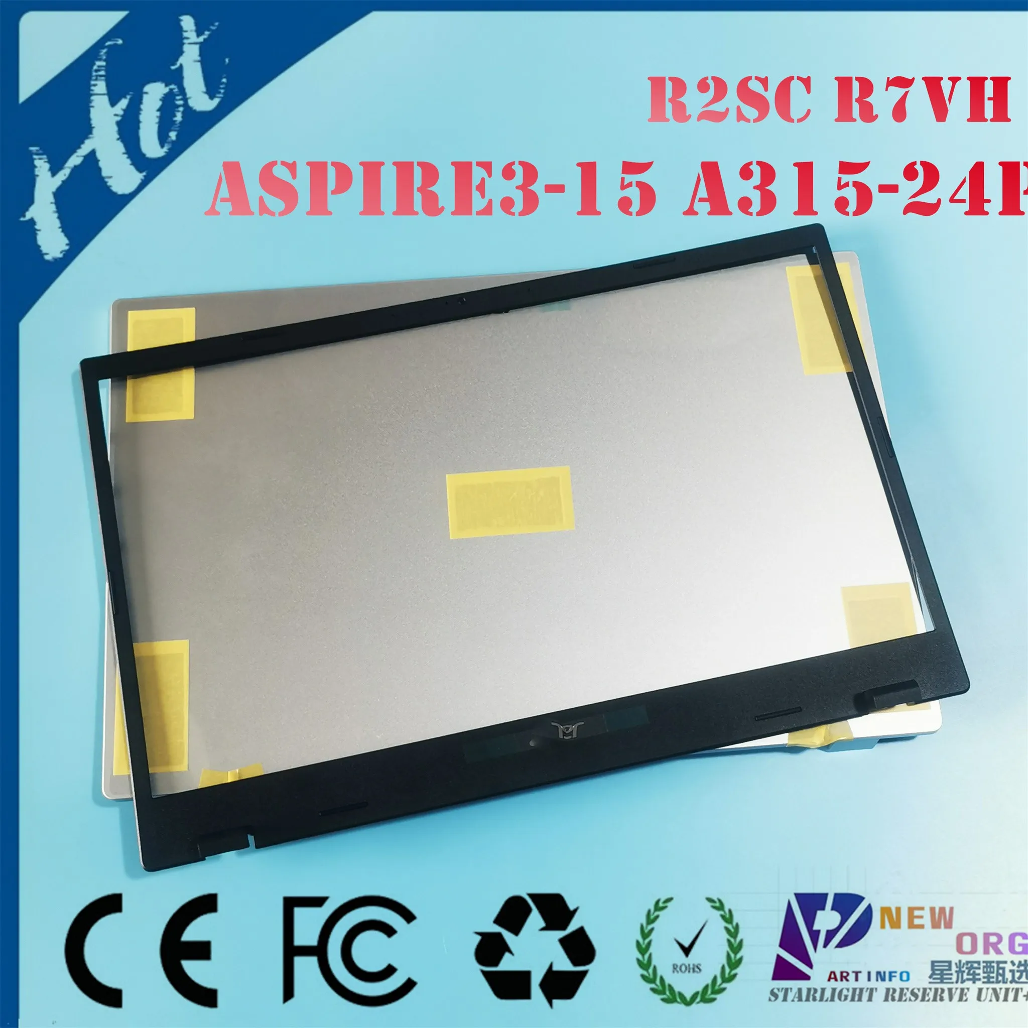 

Brand new original Laptop case for Acer Aspire3-15 A315-24P 24PT 510P R2SC R7VH LCD BACK COVER / LCD front bezel sliver