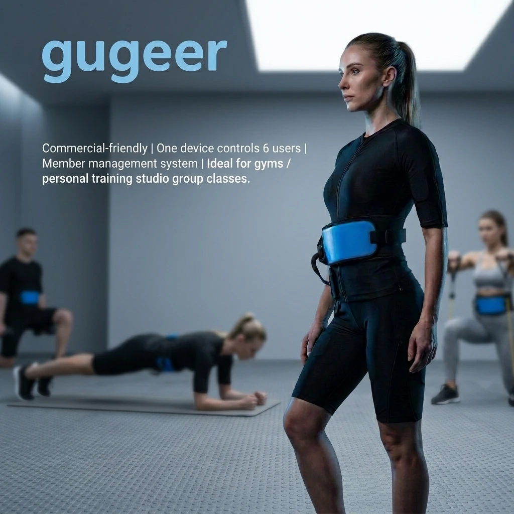 Factory Price EMS Muscle Stimulator Suit Back Abdominal Muscle Stretch Training Body Sculpt EMS Training Suit for Workout