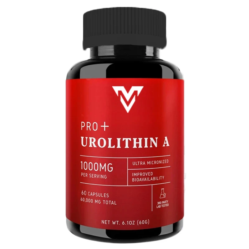 Urolithin A Capsules -1000 Mg, 60 Capsules For Advanced Cellular And Vitality, y Aging, 60000 Mg Ultrafine Powder