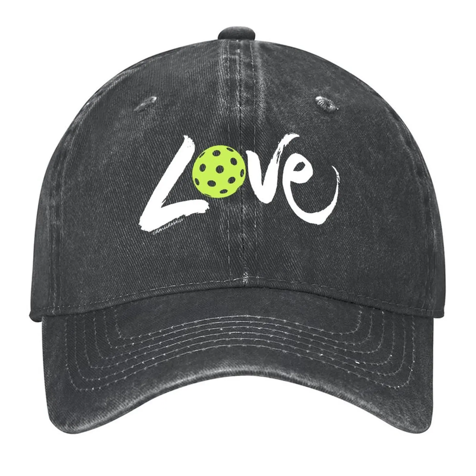

2026 Pickleball Love (white Lettering) Baseball Cap |-F-| Golf Hat Hat Men Streetwear Women's Men's