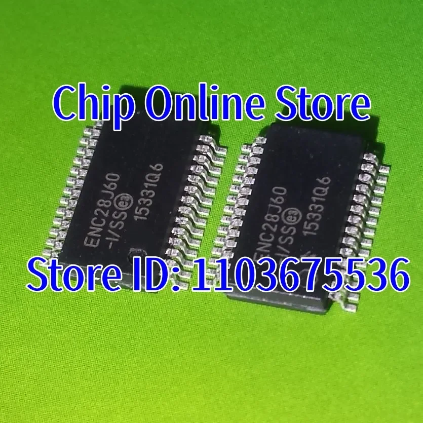2~100pcs  ENC28J60-I/SS  ENC28J60T-I/SS  ENC28J60  SOT23-3  New Original