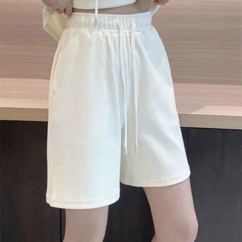 2023 New Summer European Fashion Trend Foreigner Age Reducing Hooded Casual Loose Sweater Short Sleeve Shorts Two Piece Set