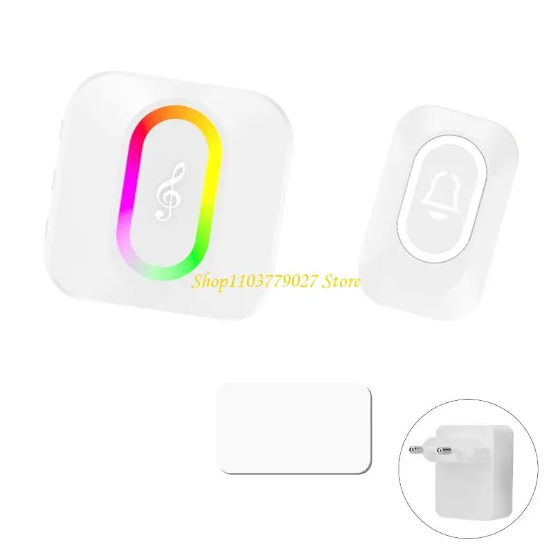 C4DF Elderly Friendly Alarm Single Warning Impermeable Plan Radio Technology ABS Building