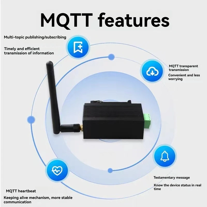 โมดูลไร้สาย 4G DTU, พอร์ตอนุกรม RS485/232, การสื่อสารแบบโปร่งใส Netcom เต็มรูปแบบ