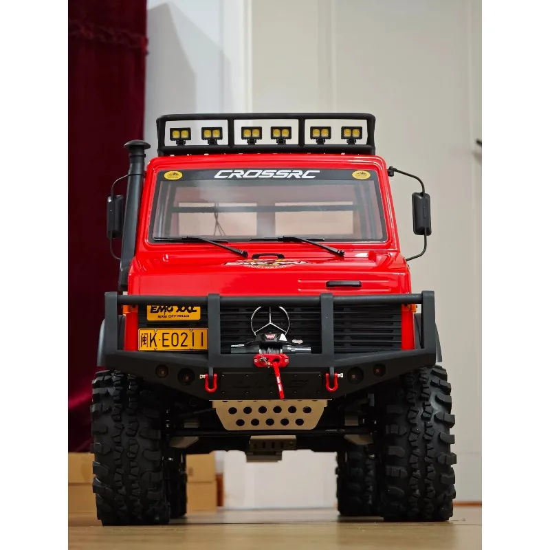 Front Bumper Upgrade for Crossrc EMO XX 1/6 Big Dinosaur RC Crawler Truck Nylon Injection Rock Crawler Custom Parts Accessories