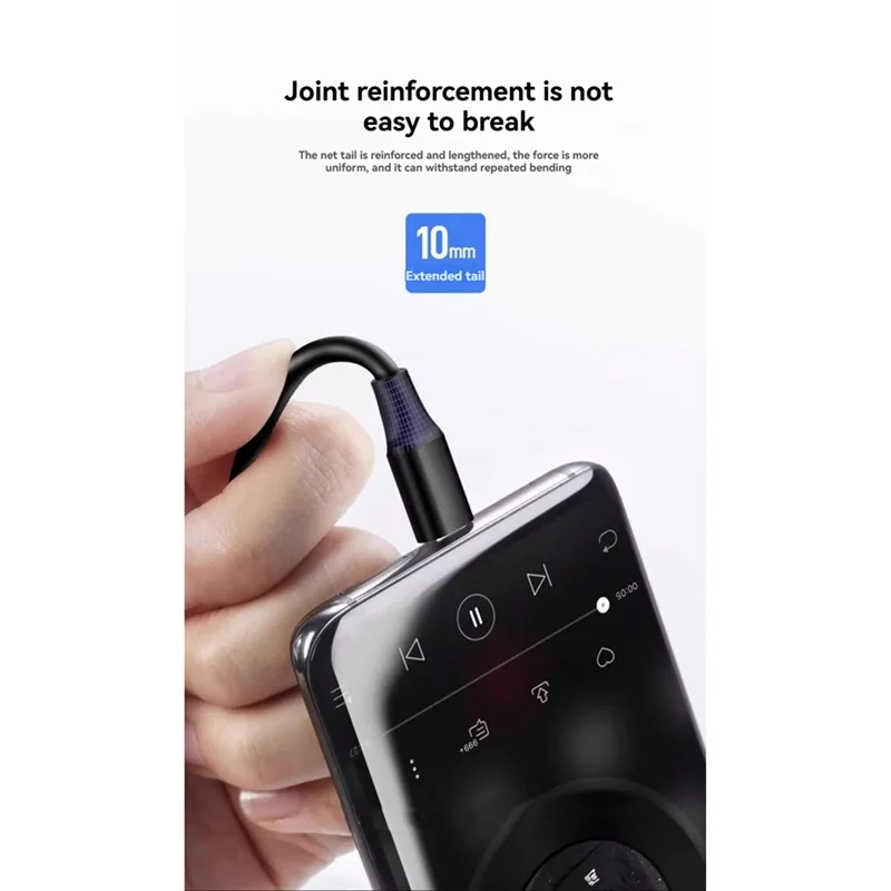 A32T-Reliable USB Type-C Connector To Micro-B Cable For SSD External Hard Drive And Camera