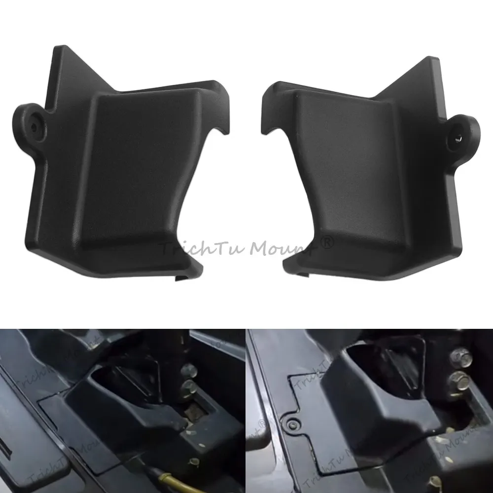 2x Black Durable Shock Reservoir Panel Left and Right for Polaris RZR XP Turbo 4, XP 1000, S 1000 2015-2018 UTV Accessories