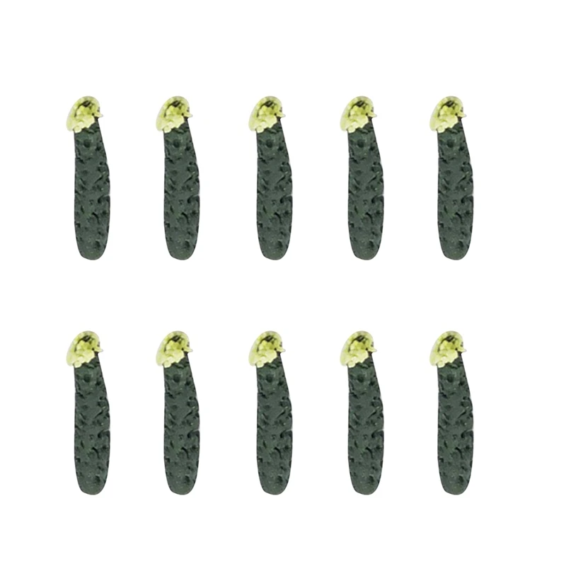 Dollhouse Mini Cucumbers Resin Dollhouse Mini Cucumbers 1:12 Scale For Doll Kitchen Toys